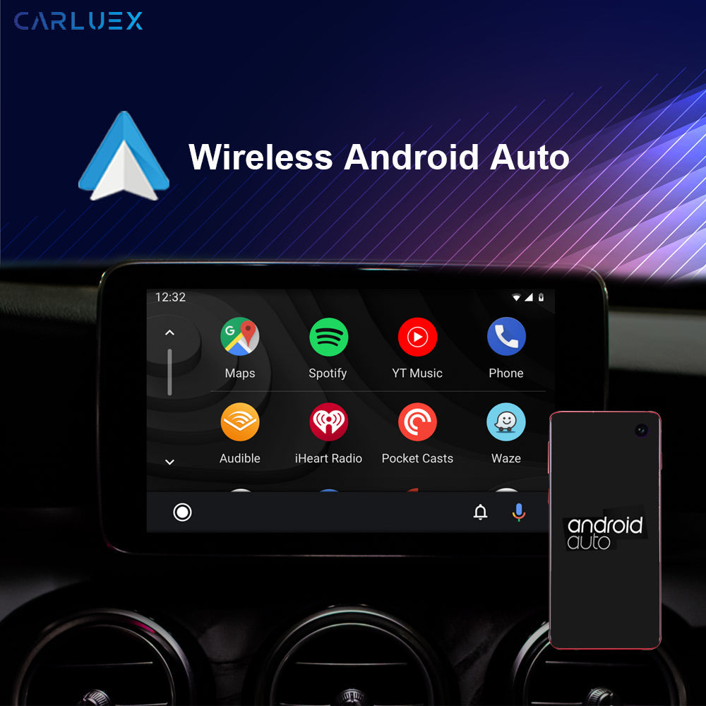 CARLUEX GO Wireless CarPlay/Android Auto Adapter CarLuex Android Auto, Apple CarPlay, CarPlay, CarPlay Adapter