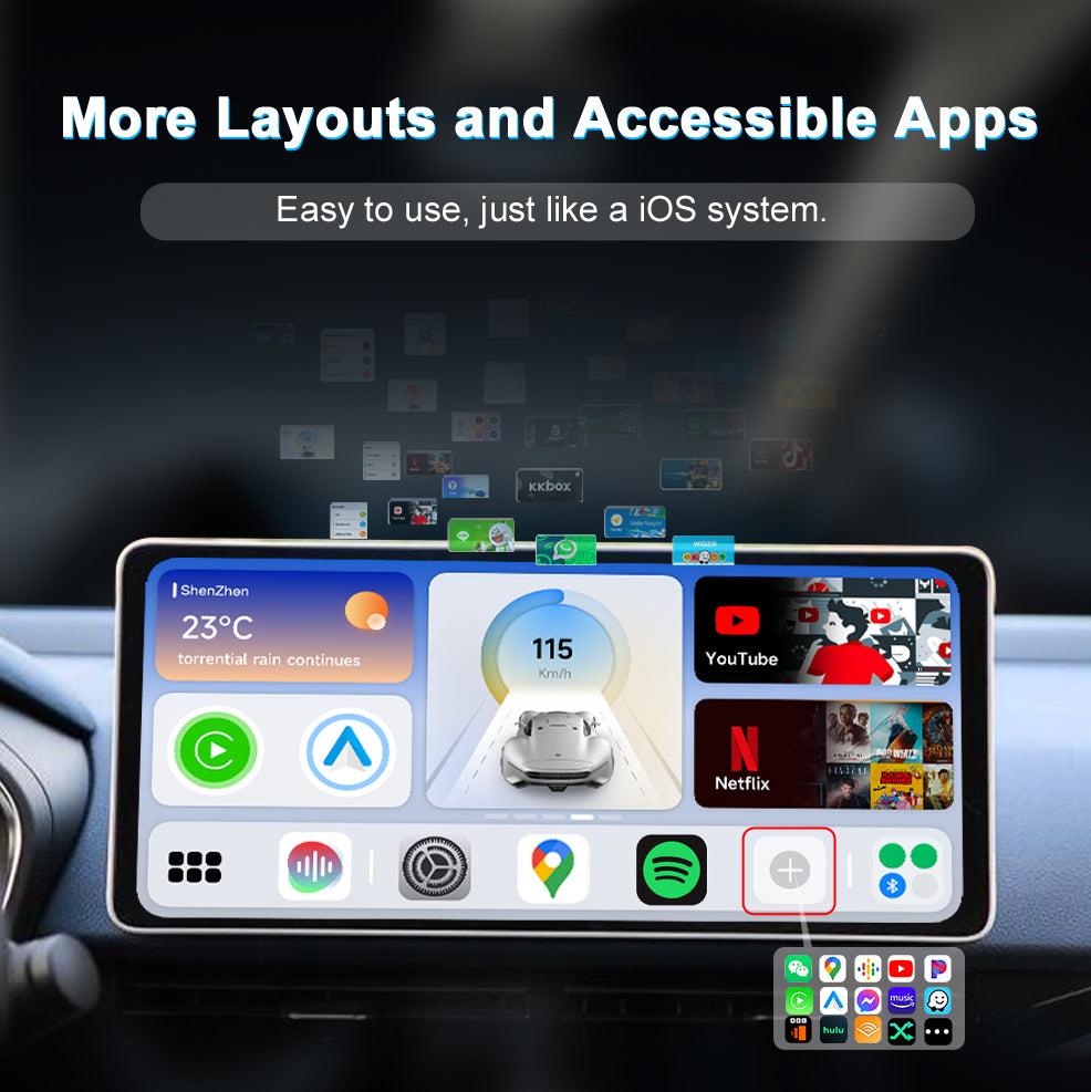 Introducing CARLUEX PRO+: The Revolutionary CarPlay Adapter That